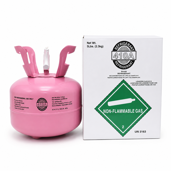 R410A refrigerant 5 lb cylinder