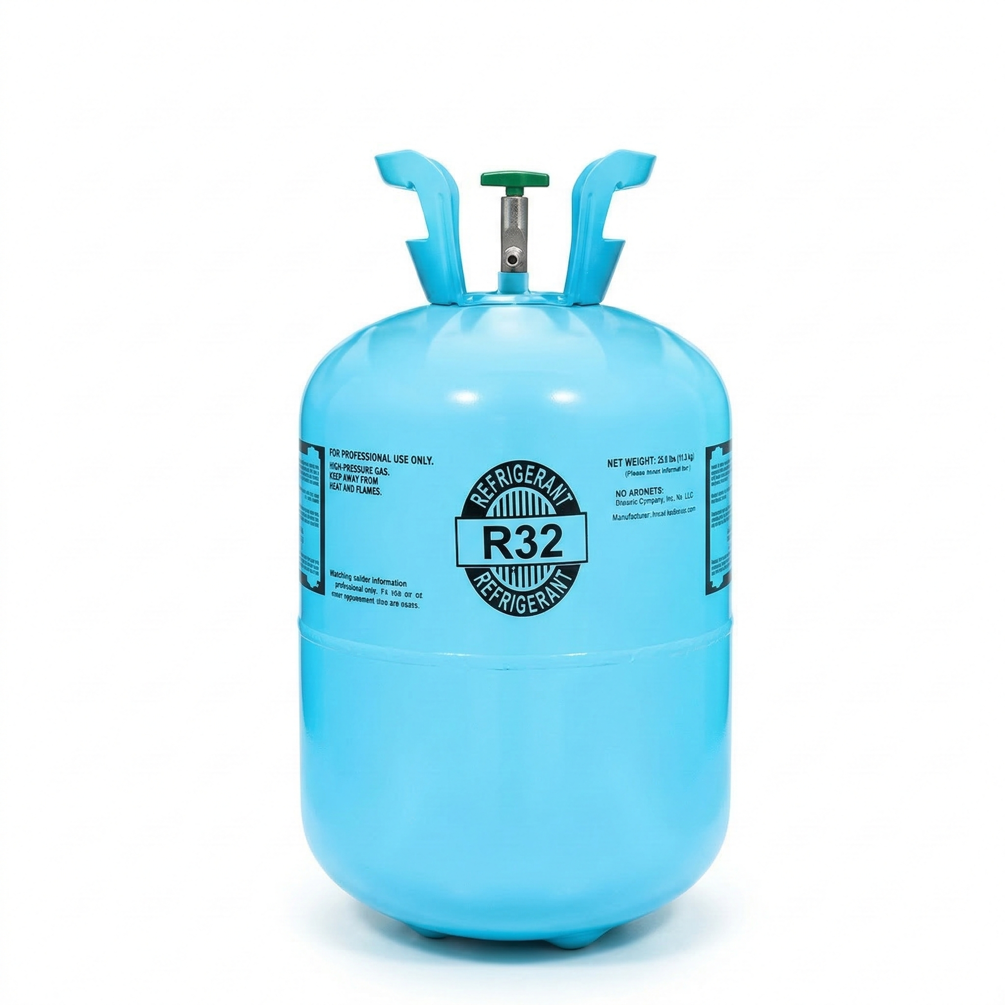 R-32 20.9lb HVAC Refrigeration 100% Virgin New Factory Sealed Cylinder